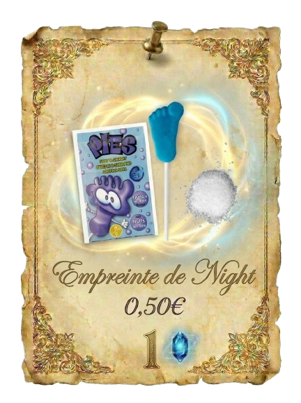 Empreinte de Night