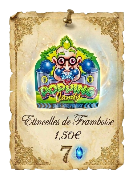 Étincelles de Framboise Bleue