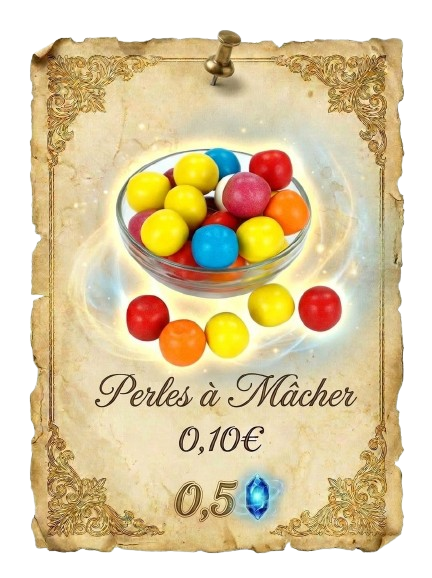 Perles à Mâcher