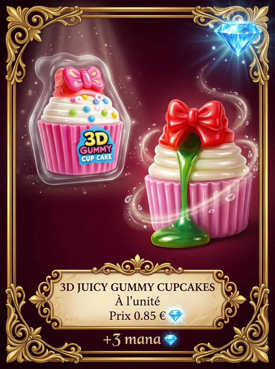 3D Cupcakes
