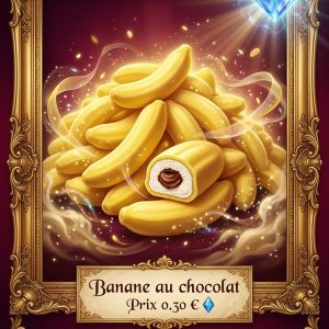 Banane au chocolat Banane chocolat