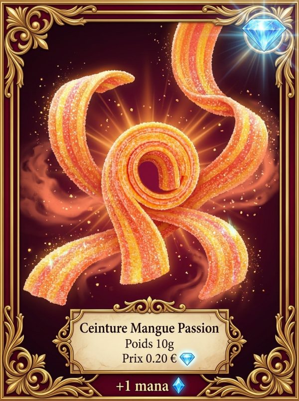 Ceinture Mangue/ passion