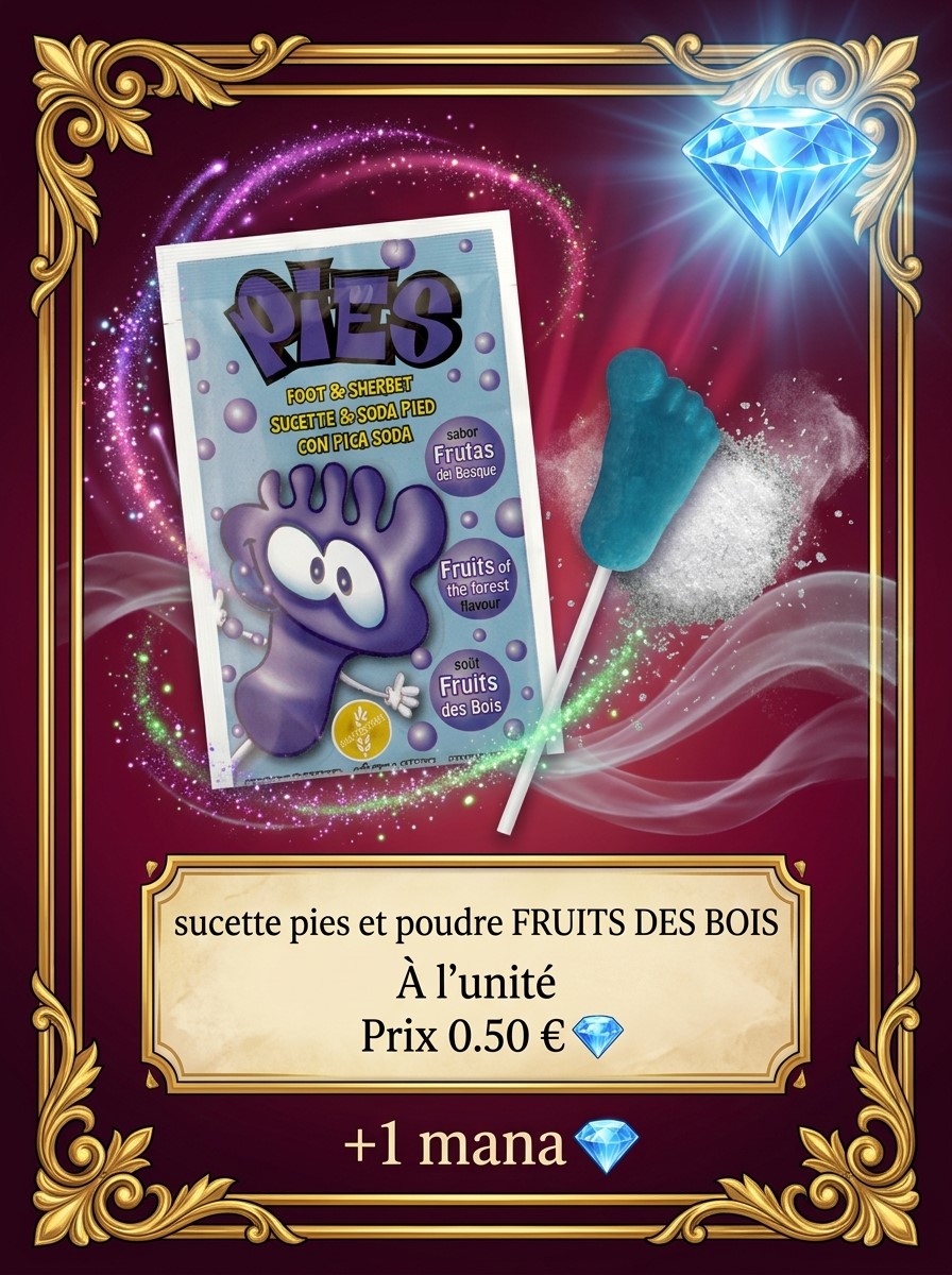 Sucette Pies aux Fruits des Bois