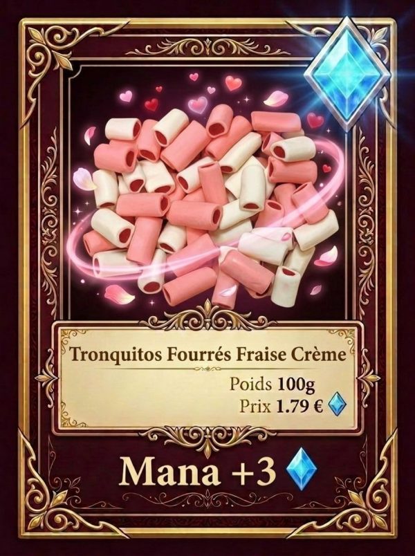 Tronquitos fourrés fraise