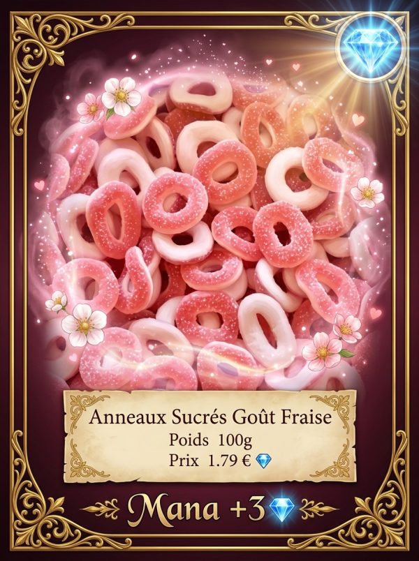 anneaux fraises Anneaux fraise