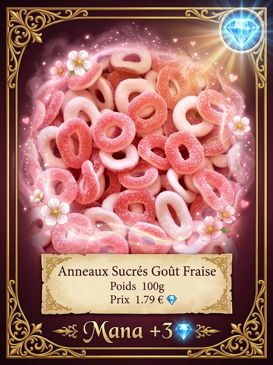 Anneaux Fraise