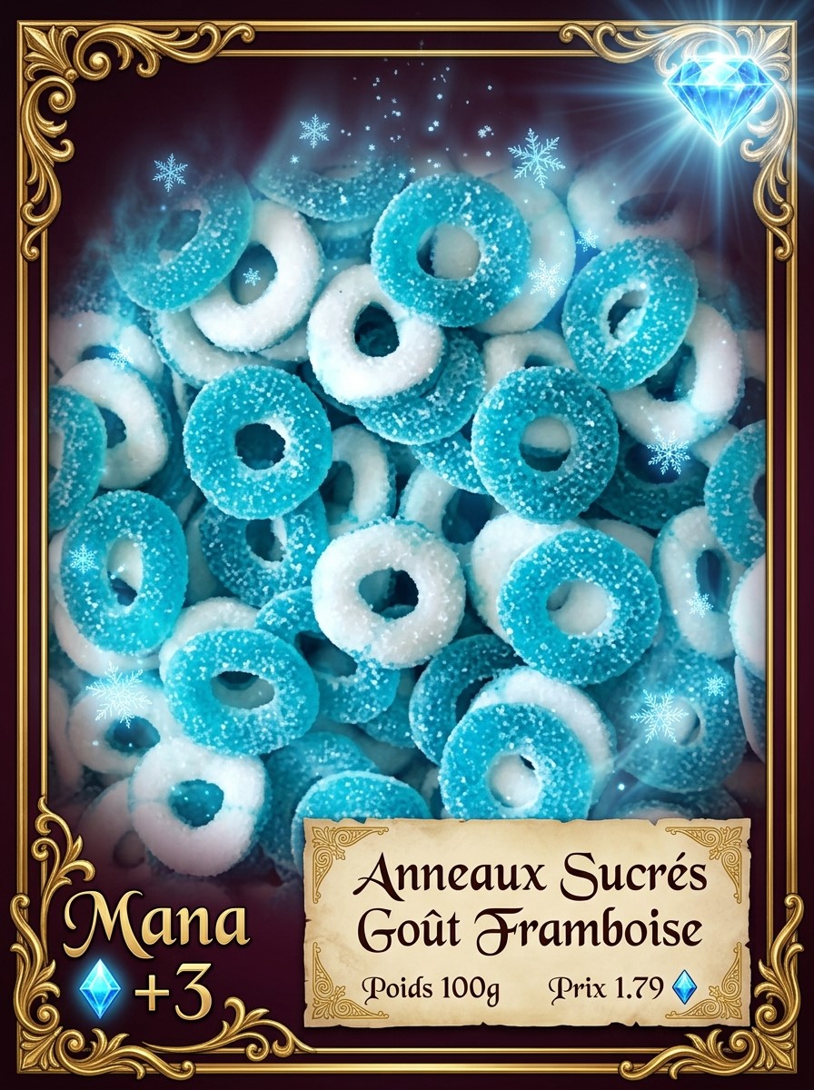 Anneaux Framboise