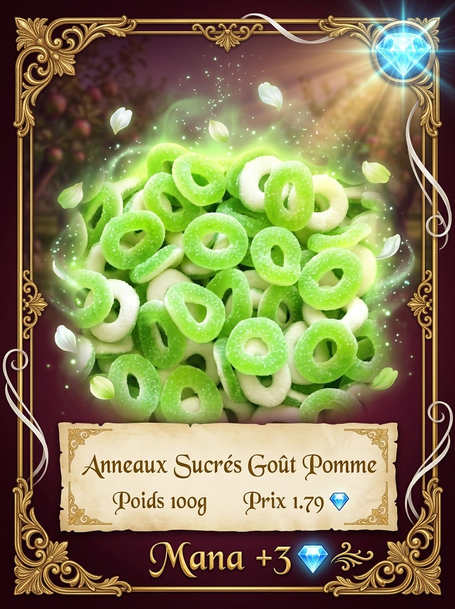 Anneaux Pomme