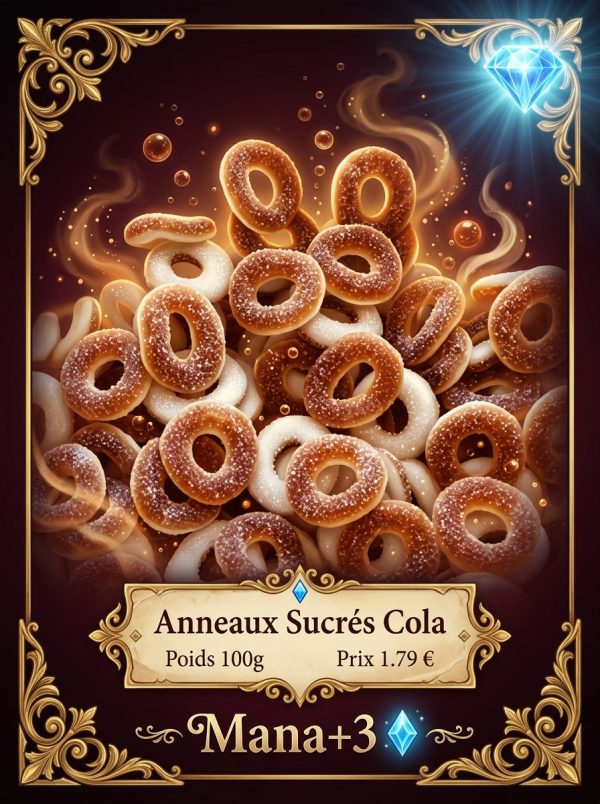 anneaux sucrés cola Anneaux Cola