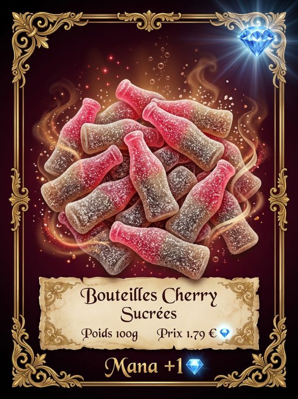 bouteille cherry sucrée Bouteille Cherry