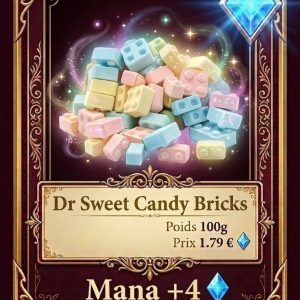 dr sweet candy bricks