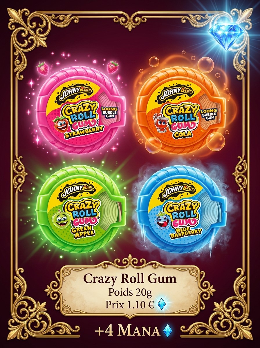 Crazy Roll Gum