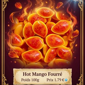 Hot mango fourrée