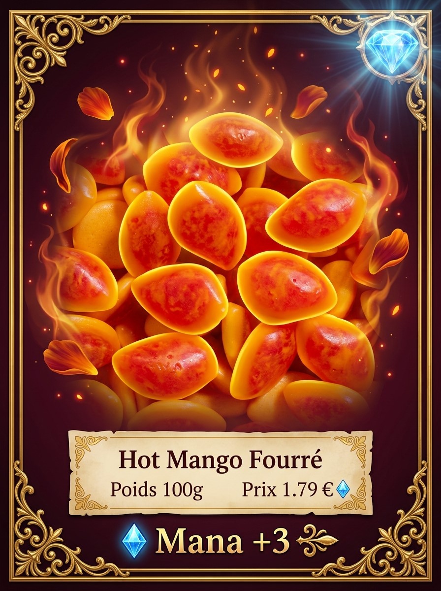 Hot Mango Fourrée