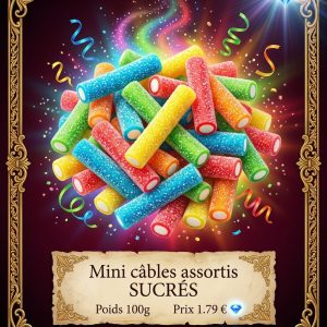 mini cable assorti Mini Câbles assortis