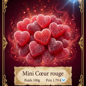 Mini coeur rouge