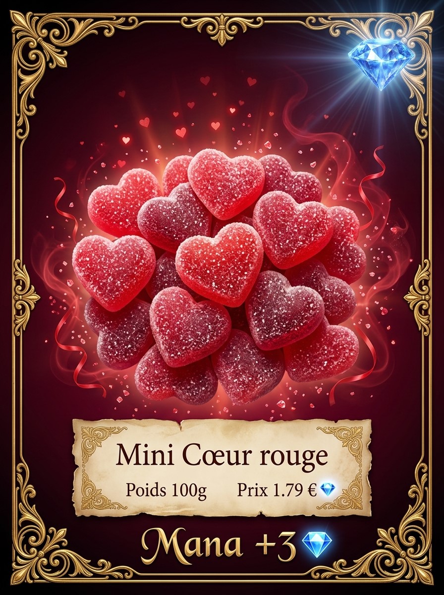 Mini Coeur Rouge
