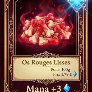 os rouge lisses1 Os rouge lisse