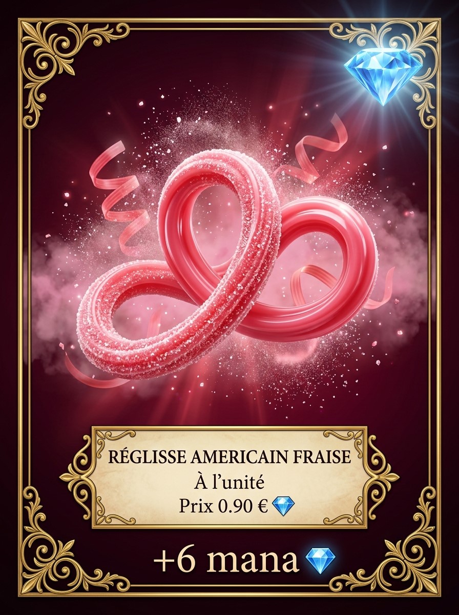 Réglisse Américain Fraise