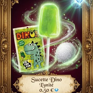 Sucette dino