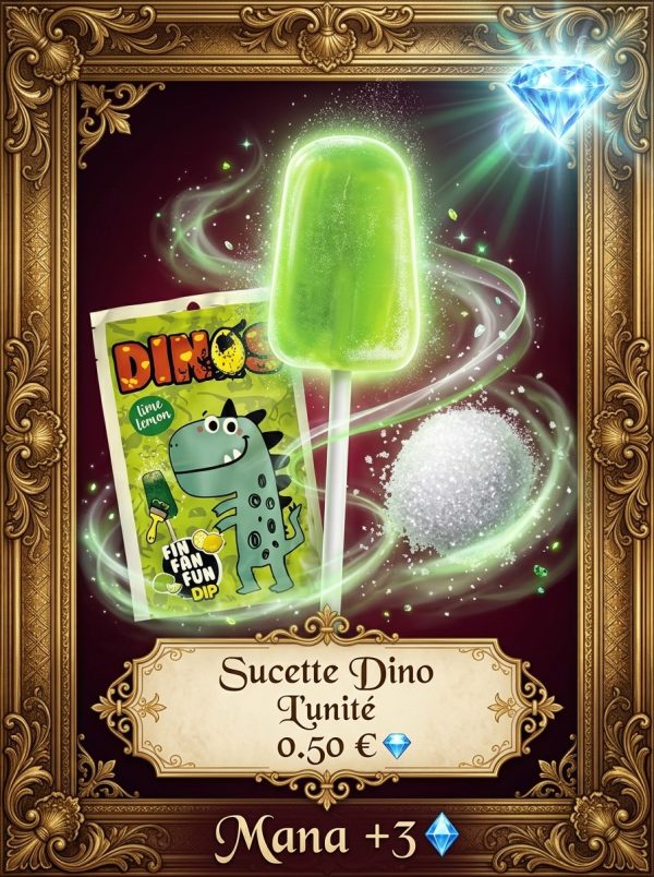 sucette dino Sucette dino
