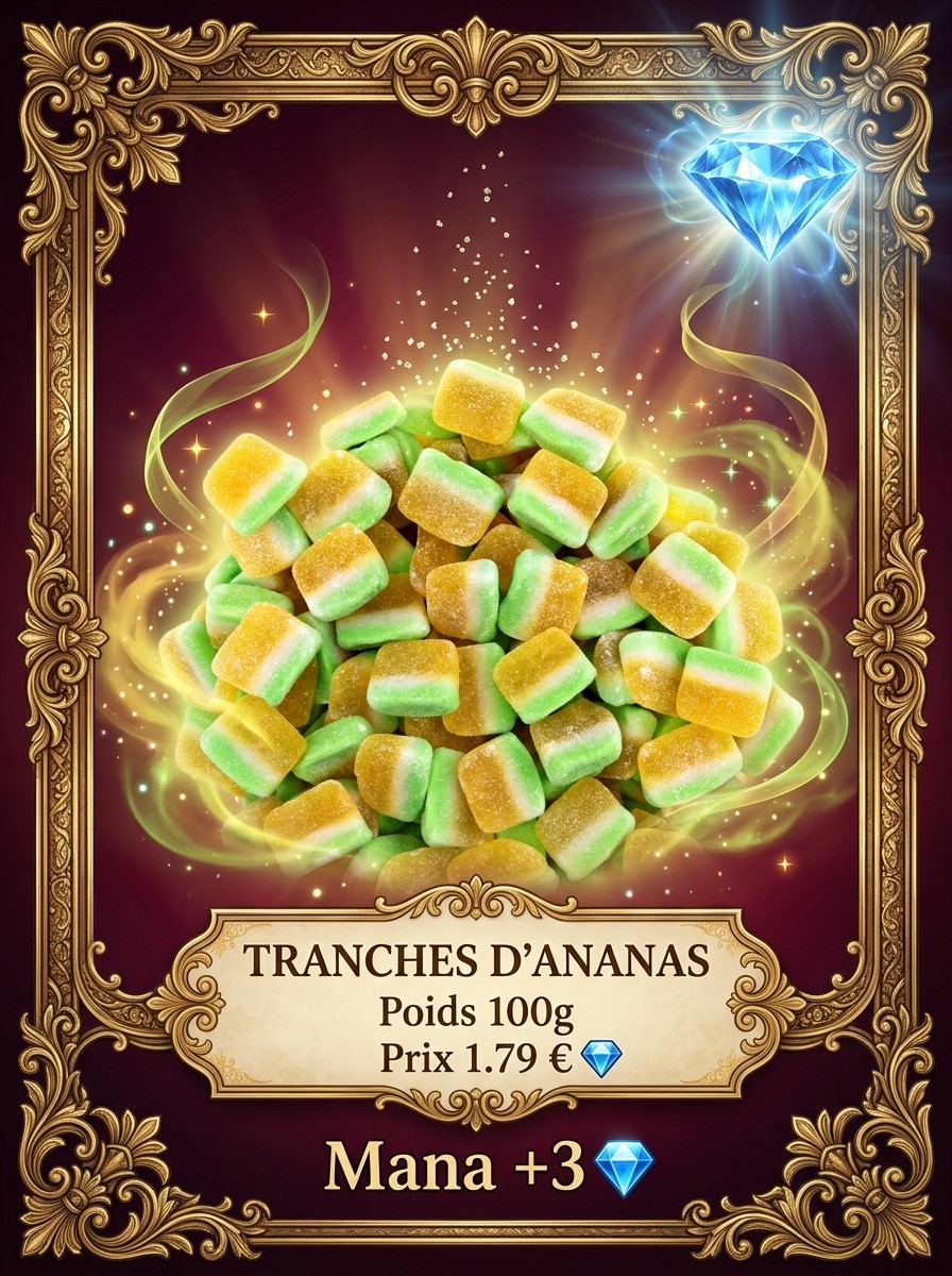 Tranches d'ananas