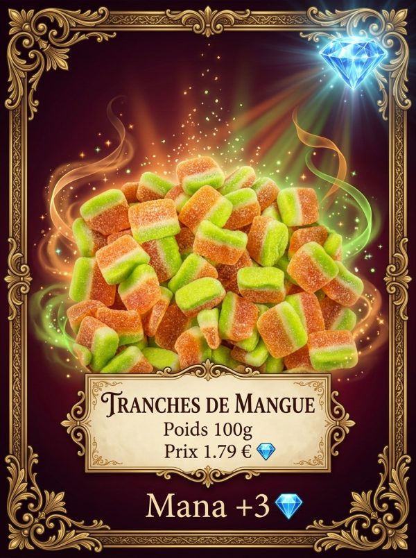 tranche de mangue Tranche de Mangue